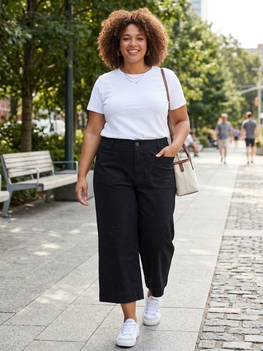 LC Lauren Conrad Black Wide-Leg Pants
